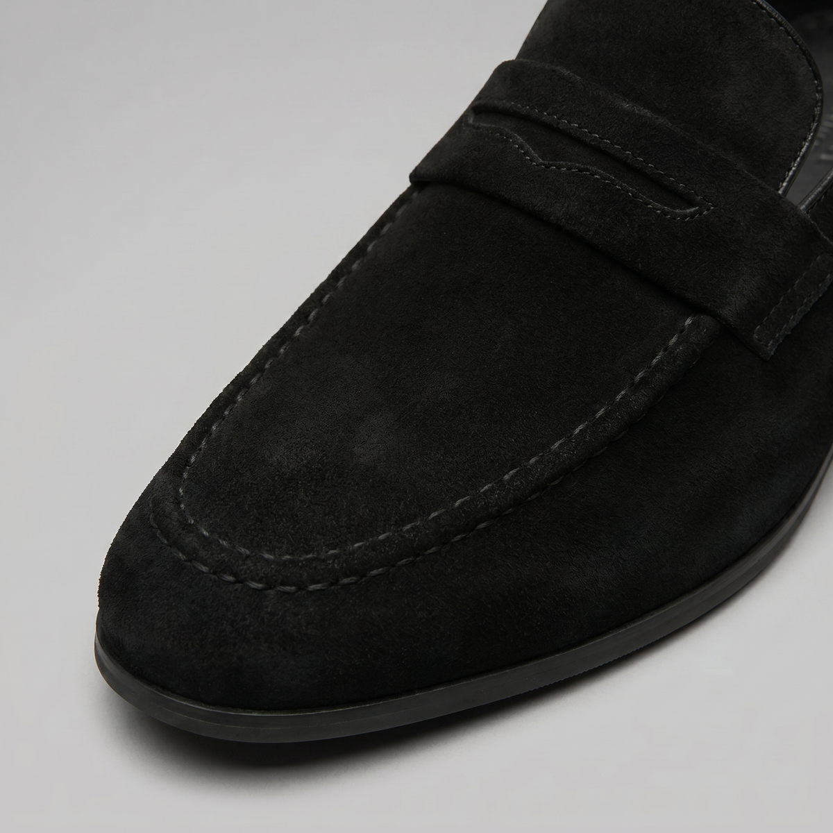 Mocassins Penny Homme en Daim - Style Smart Casual