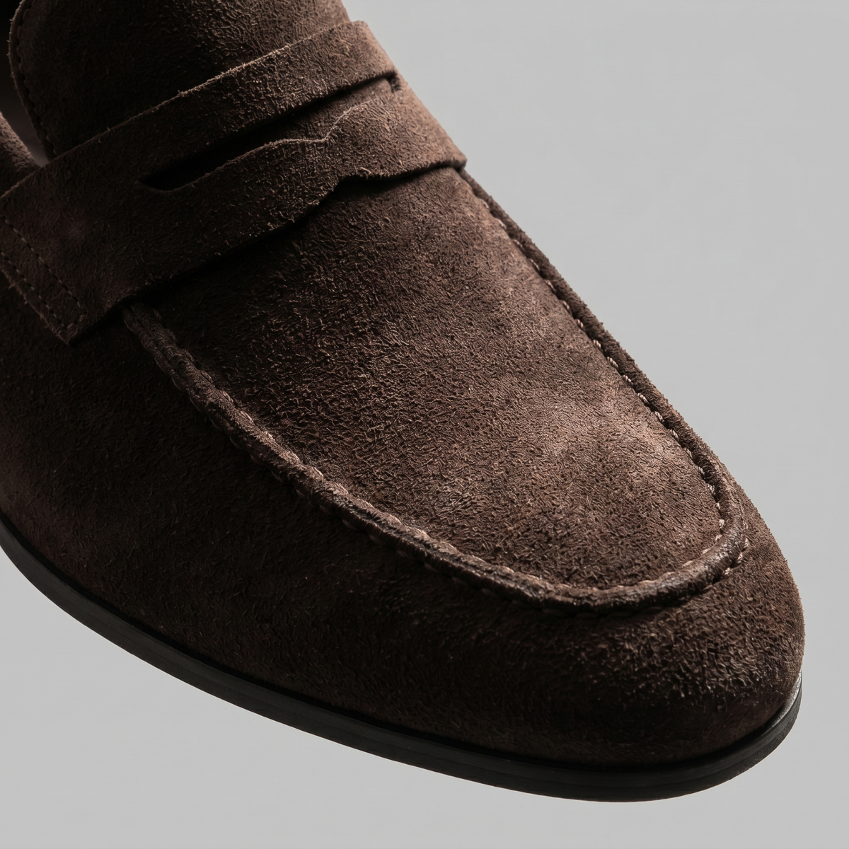 Mocassins Penny Homme en Daim - Style Smart Casual