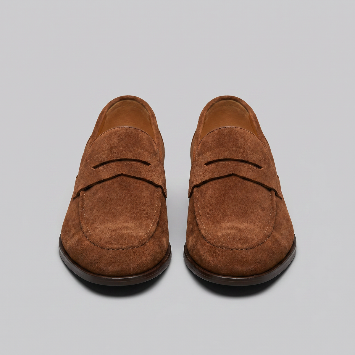Mocassins Penny Homme en Daim - Style Smart Casual