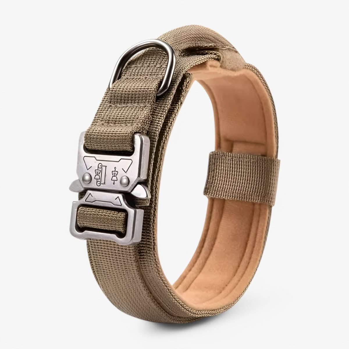 Collar de nailon para perros – Negro, diseño resistente para perros de tamaño mediano y grande, ideal para paseos y adiestramiento