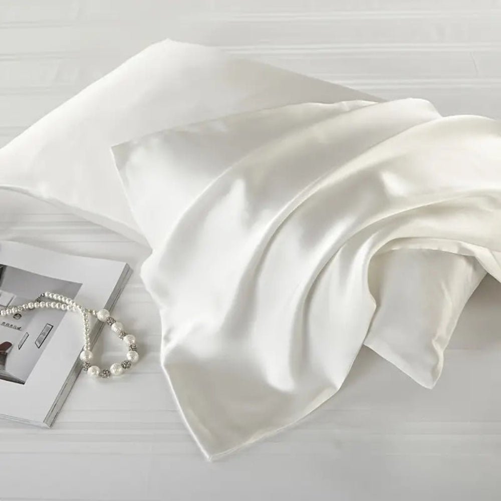 Silk Cushion Covers – Ivory, an Elegant Touch for Bedroom Decor