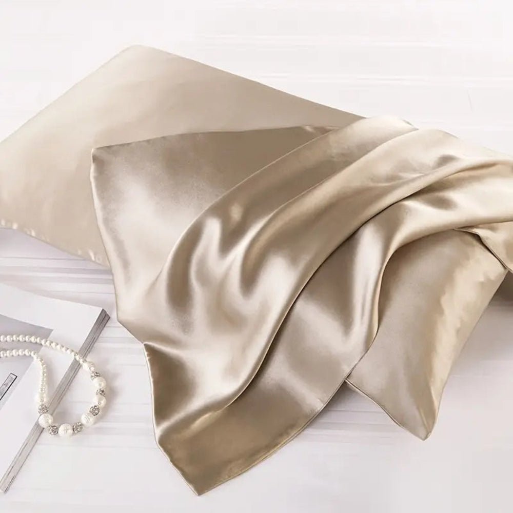 Silk Cushion Covers – Ivory, an Elegant Touch for Bedroom Decor