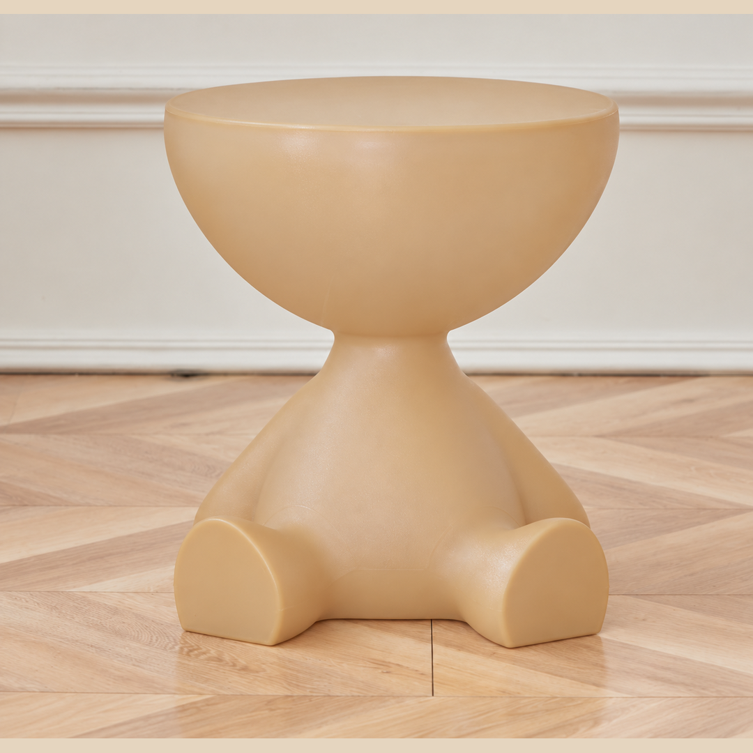 Round Coffee Table – Plastic, Timeless Design for the Living Room or Side Table