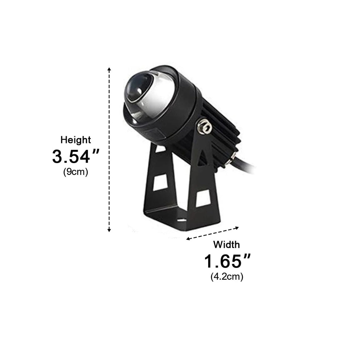 Waterproof LED Wall Sconce – Gray, Industrial Design for the Garden or Patio