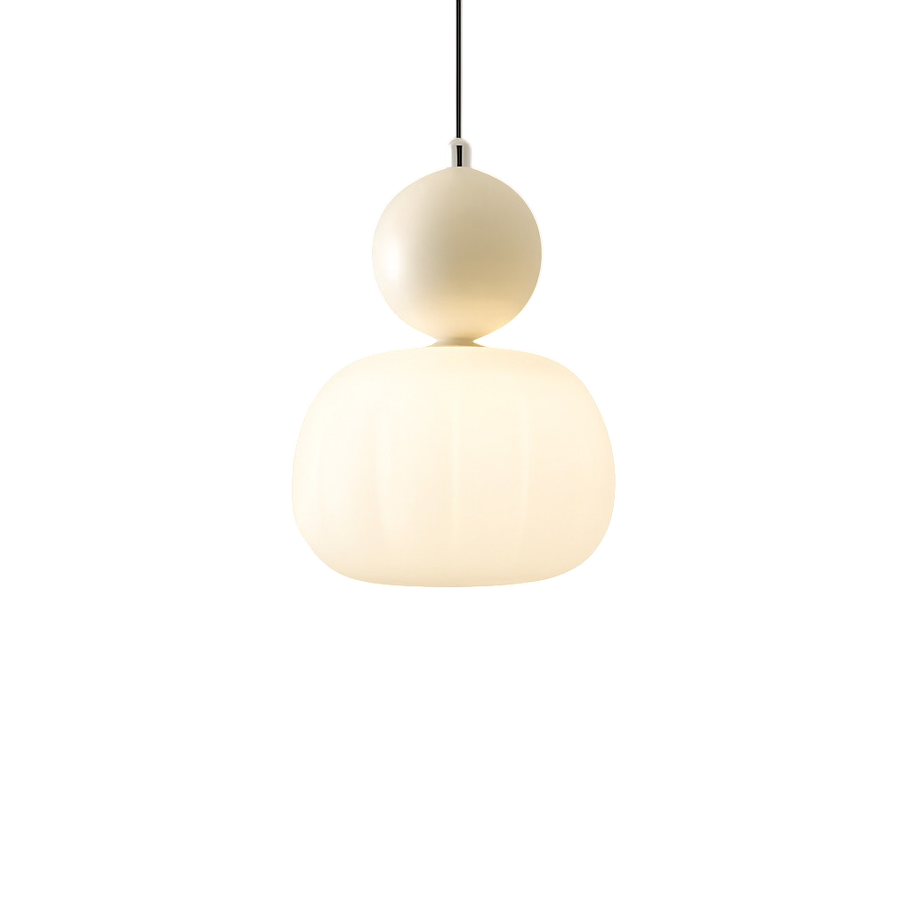 Suspension Art Déco Lampe de Plafond Globe Coloré