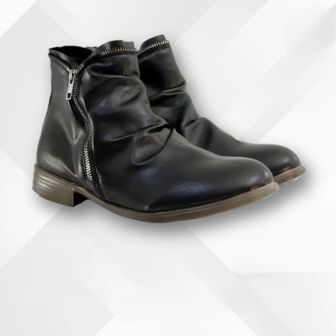 Bottines Femme Automne Confort Ergonomique Zip Côté