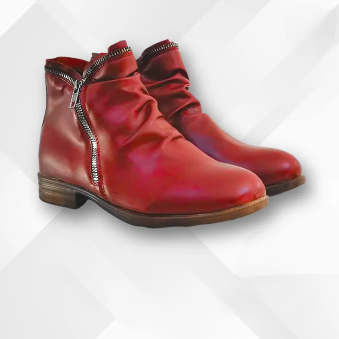 Bottines Femme Automne Confort Ergonomique Zip Côté