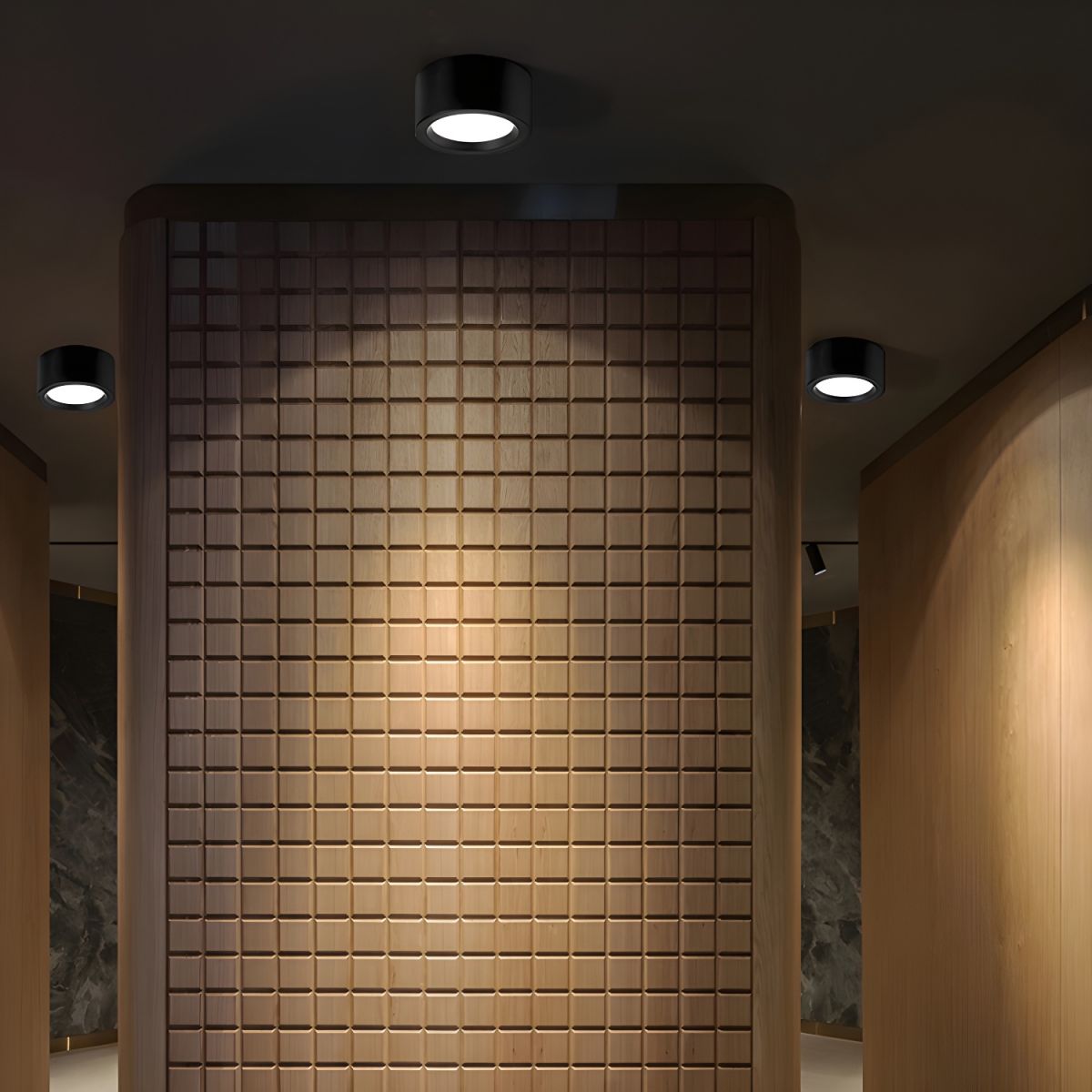 Plafonnier LED Minimaliste Encastré - Plusieurs Diamètres