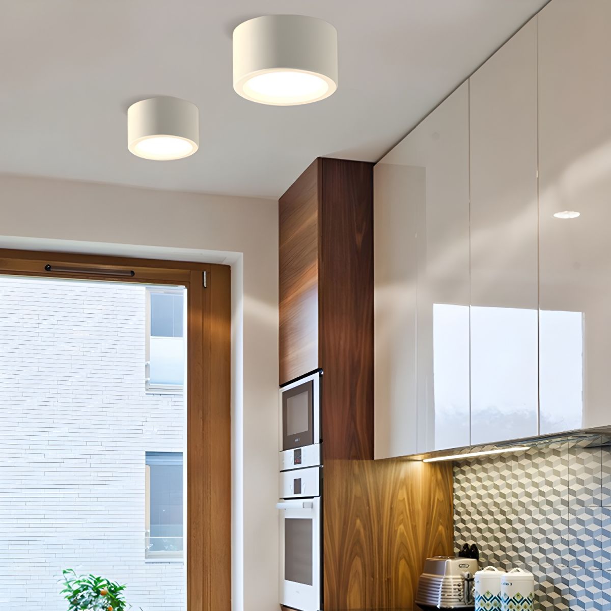 Plafonnier LED Minimaliste Encastré - Plusieurs Diamètres