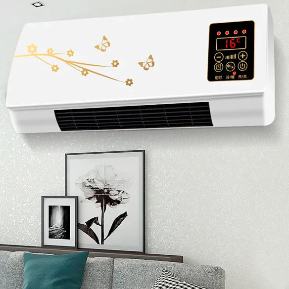 Draagbare mini-airco – Wit, compact ontwerp voor de slaapkamer, het thuiskantoor of de woonkamer