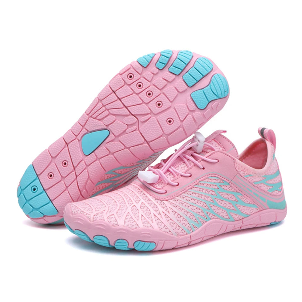 Chaussures Aquatiques Unisexes Semelle Antidérapante en Mesh Séchage Rapide