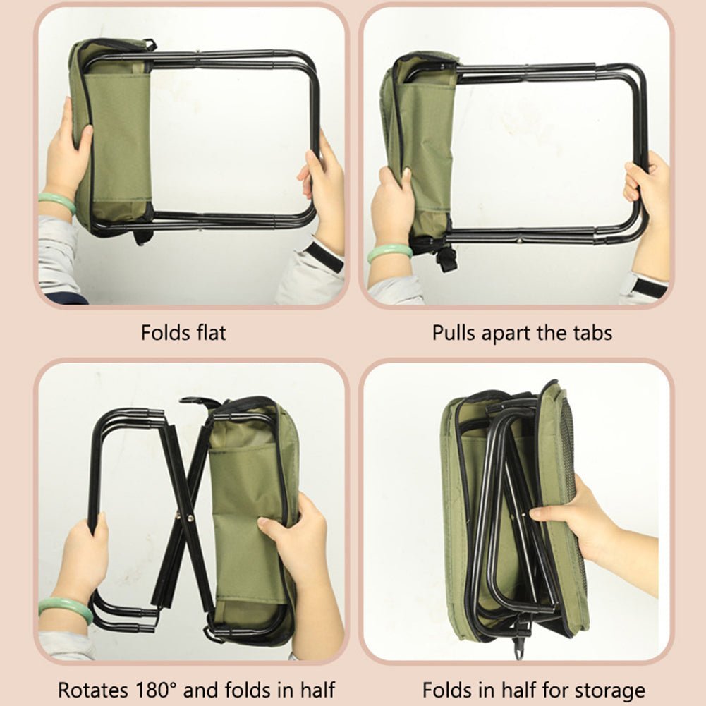 Foldable backpack – Waterproof, lightweight, and portable for hiking, camping, or festivals