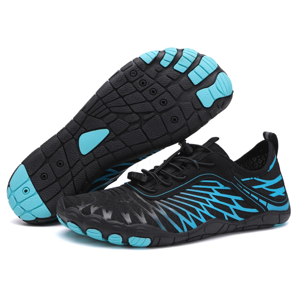 Chaussures Aquatiques Unisexes Semelle Antidérapante en Mesh Séchage Rapide