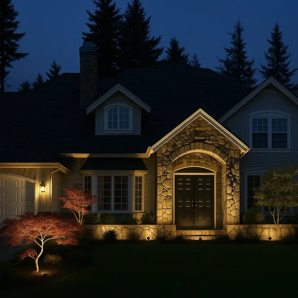 Projecteur de jardin solaire – Étanche et réglable pour jardin ou terrasse