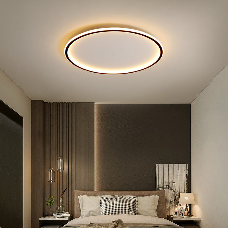 Plafonnier Rond Scandinave LED - Suspension Minimaliste