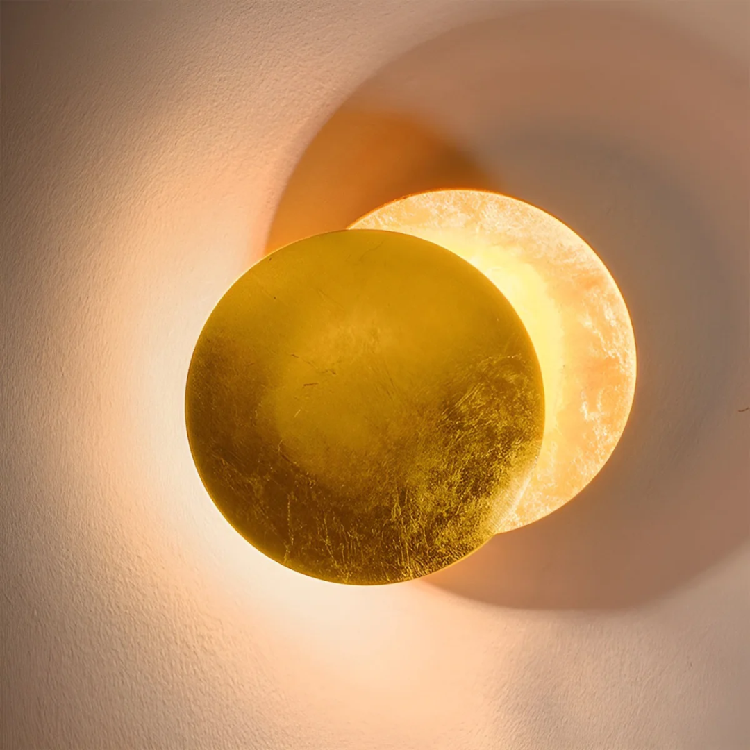Applique Murale LED Rotative 360° en Métal - Lumière Blanc Chaud