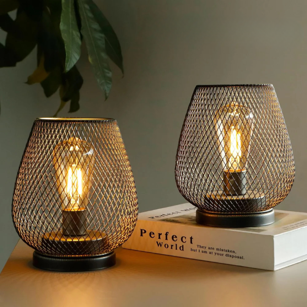 Lampe de Table LED Sans Fil Portable en Métal
