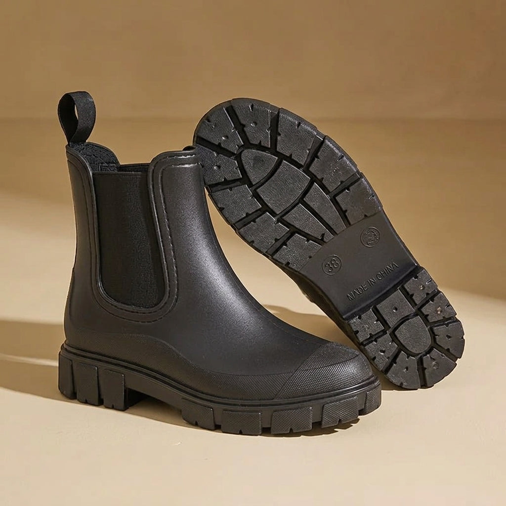 Bottes de Pluie Femme Semelle Antidérapante – Bottes Étanches Chic