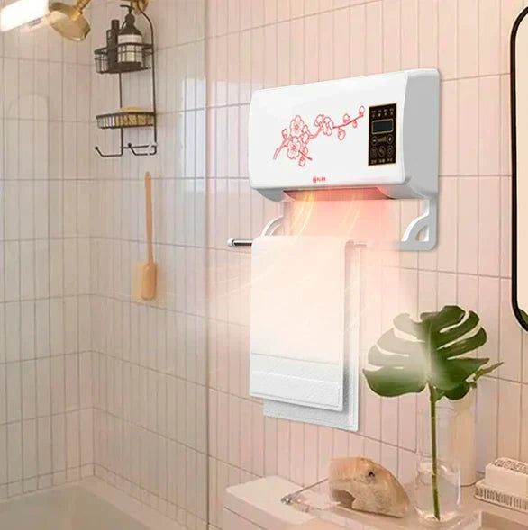 Draagbare mini-airco – Wit, compact ontwerp voor de slaapkamer, het thuiskantoor of de woonkamer