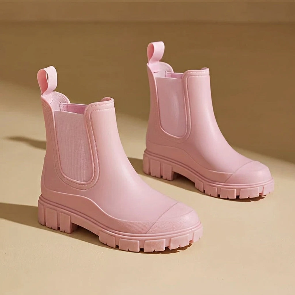 Bottes de Pluie Femme Semelle Antidérapante – Bottes Étanches Chic
