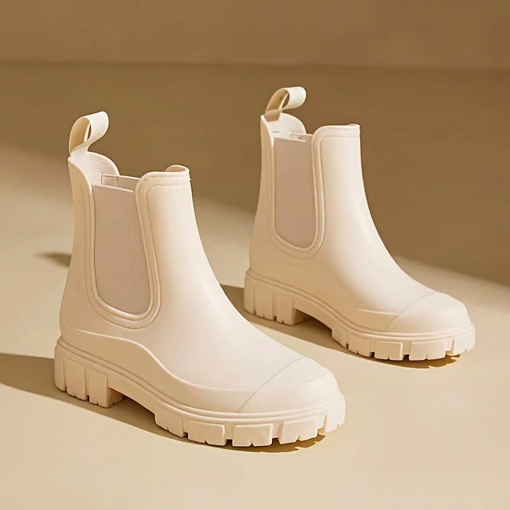 Bottes de Pluie Femme Semelle Antidérapante – Bottes Étanches Chic