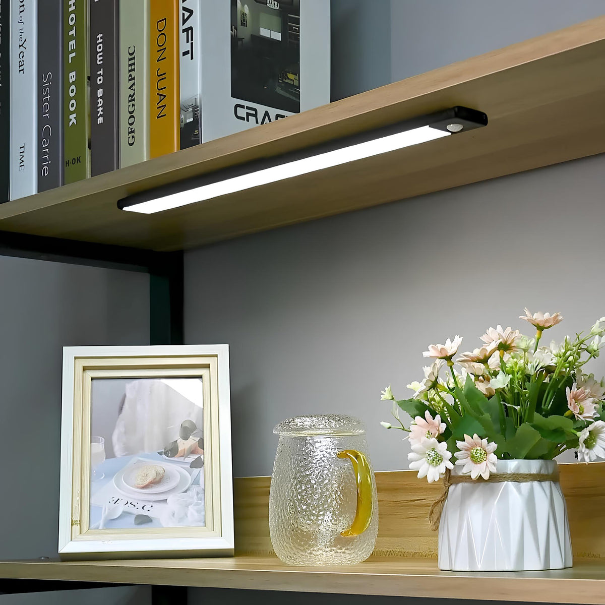 Lampe Sans Fil Rechargeable à Détecteur de Mouvement