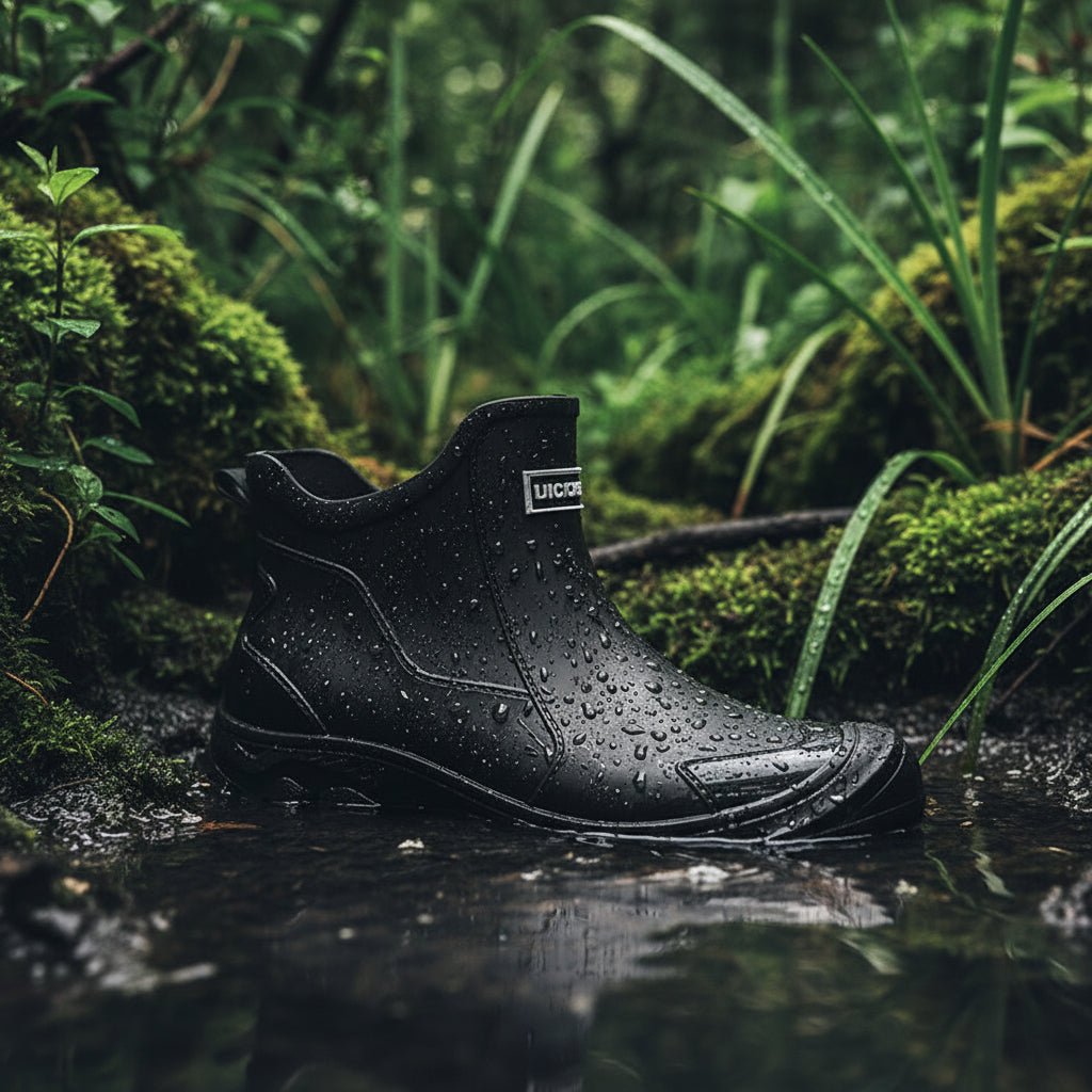 Bottes de Pluie en Caoutchouc Imperméables Unisexes