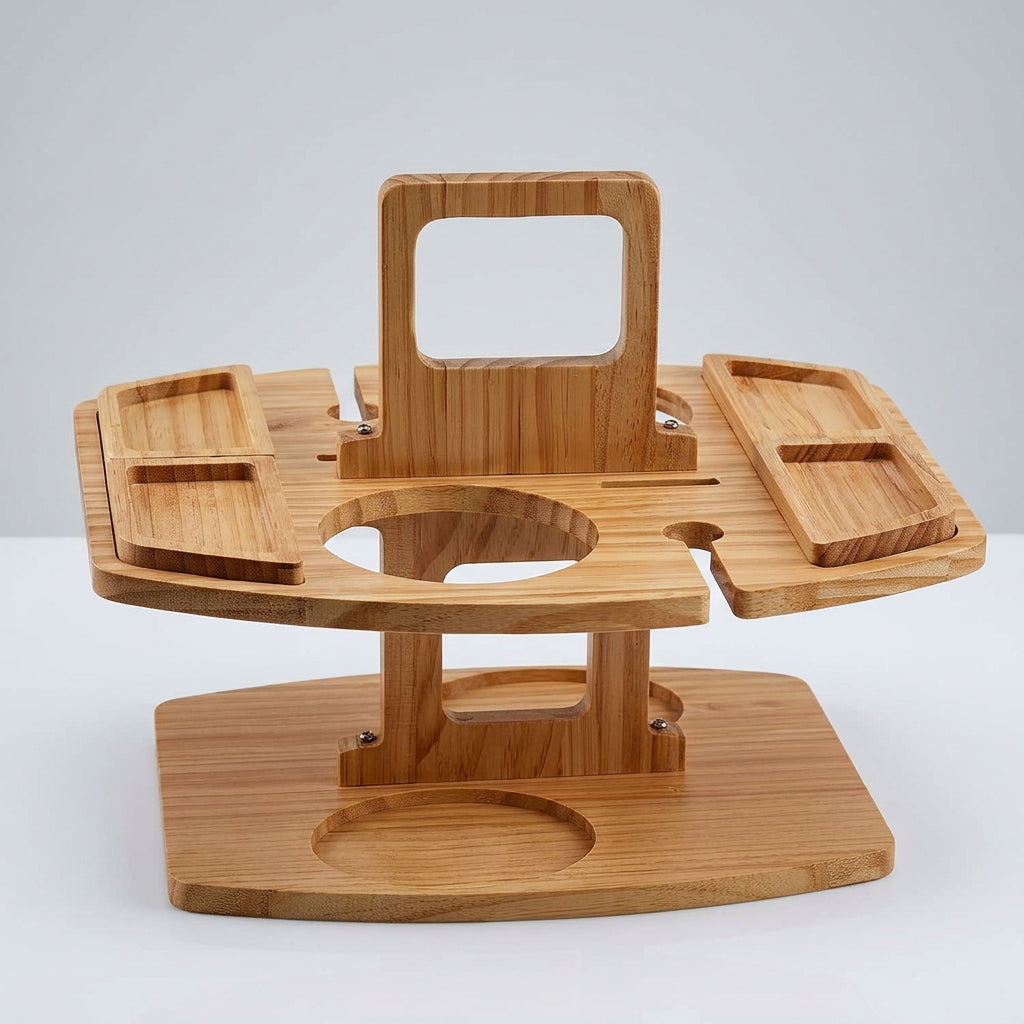 Wooden Picnic Table – Sustainable and Compact Design for Outdoor Use, the Garden, or the Balcony