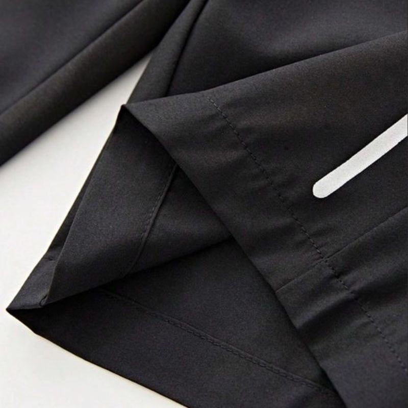 Short de Sport Homme Respirant à Séchage Rapide - Poches Zippées