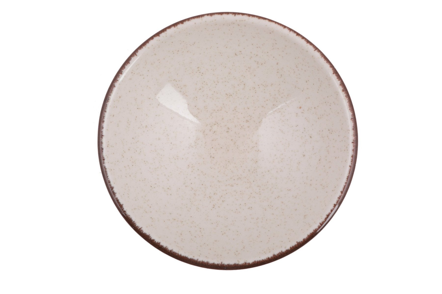 Juego de vajilla de porcelana – Color canela, diseño moderno para 6 comensales