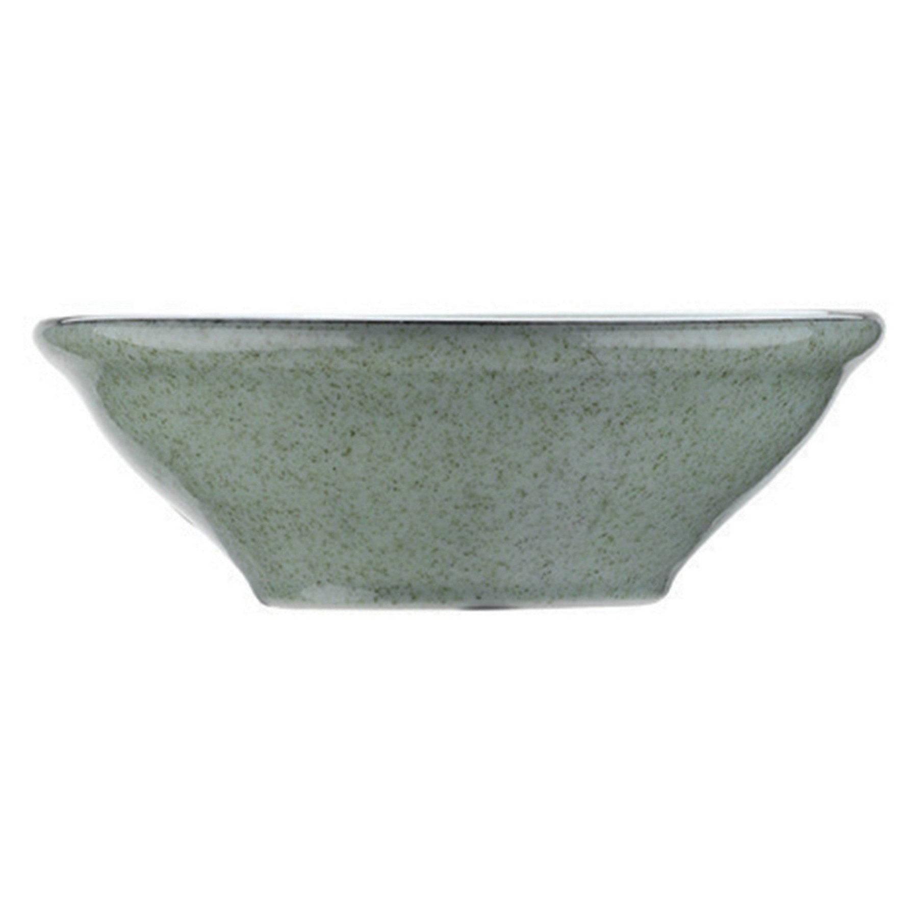 Juego de vajilla de porcelana – Verde oliva, 24 piezas, diseño rústico, para el comedor o para la mesa