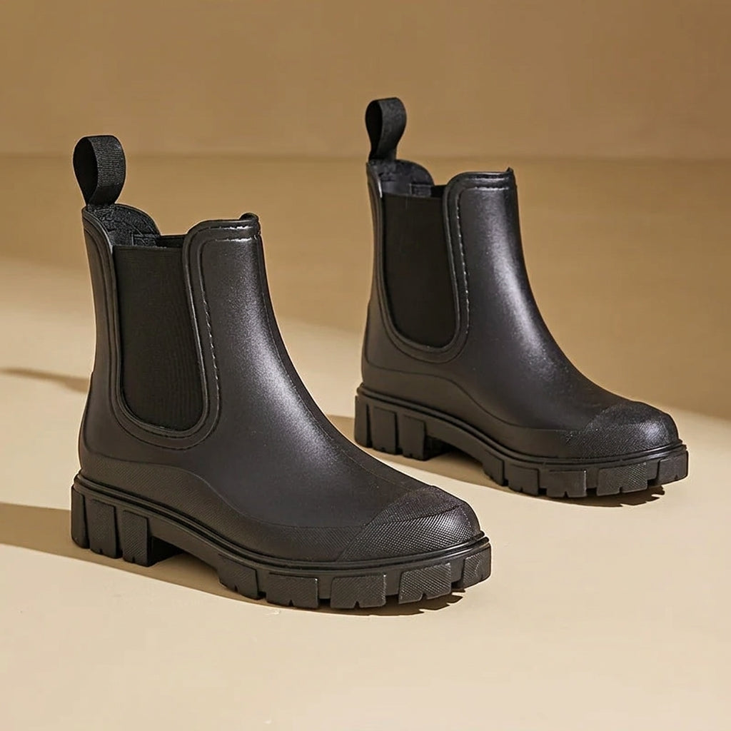 Bottes de Pluie Femme Semelle Antidérapante – Bottes Étanches Chic