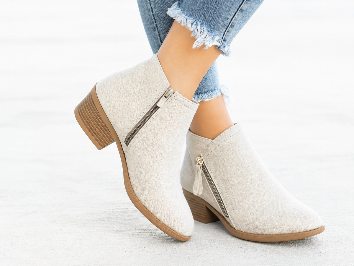 Bottines Orthopédiques Femme en Cuir Noir - Confort au Quotidien
