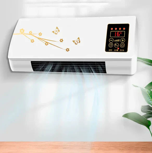 Draagbare mini-airco – Wit, compact ontwerp voor de slaapkamer, het thuiskantoor of de woonkamer