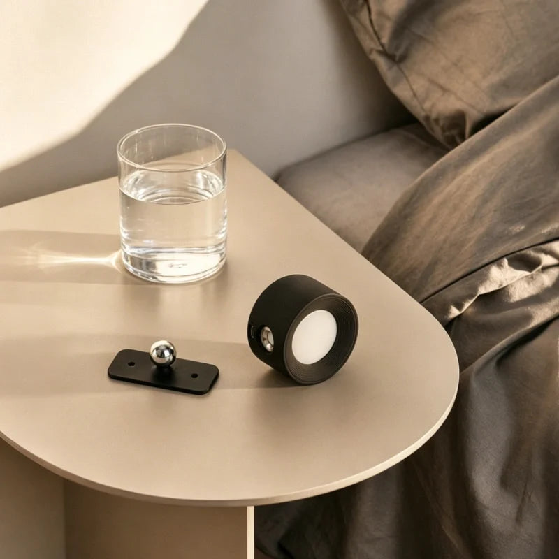 Lampe Murale Sans Fil Rechargeable à LED 360° Magnétique