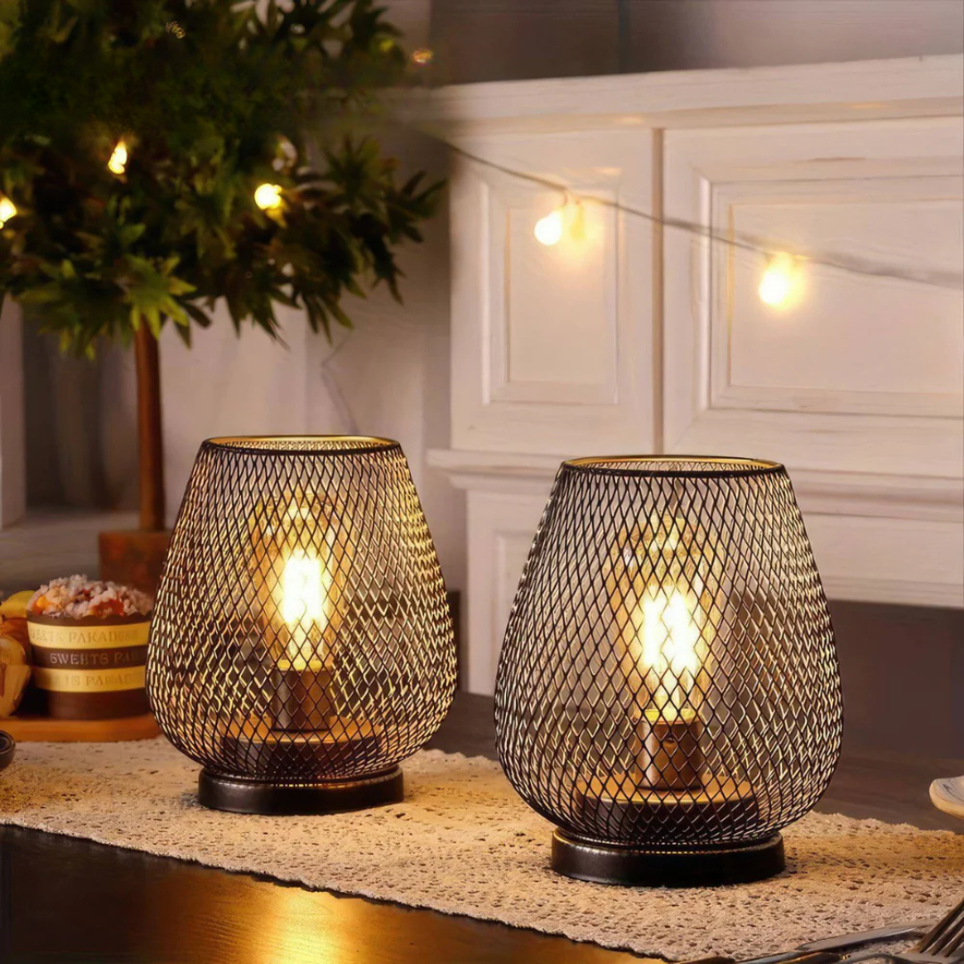 Lampe de Table LED Sans Fil Portable en Métal