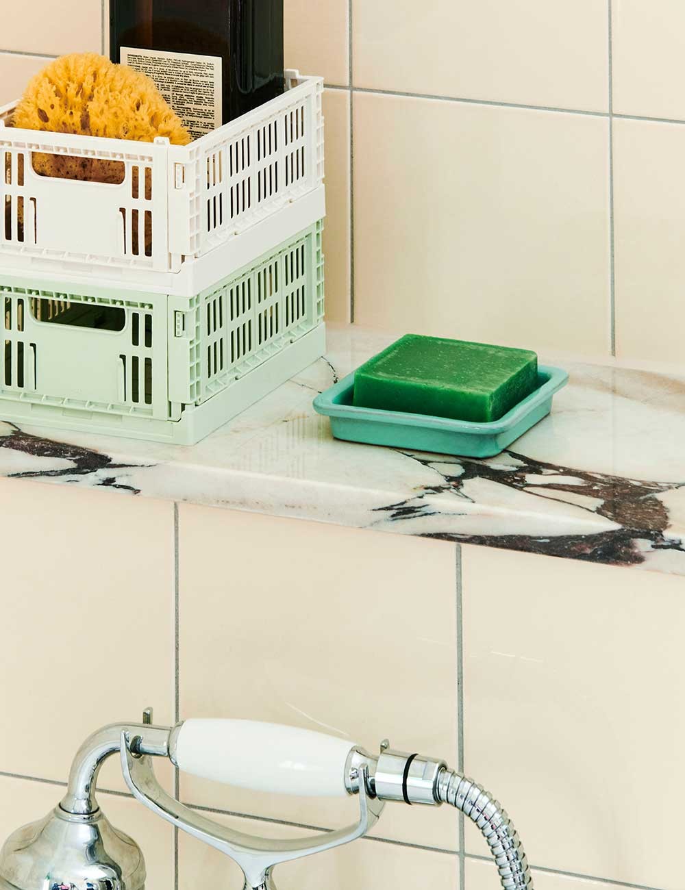 Set opbergdozen – 100% gerecycled kunststof, modern design in diverse kleuren voor de woonkamer of slaapkamer