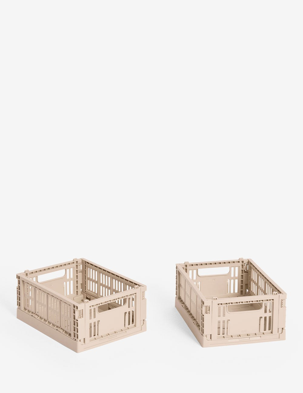 Set opbergdozen – 100% gerecycled kunststof, modern design in diverse kleuren voor de woonkamer of slaapkamer