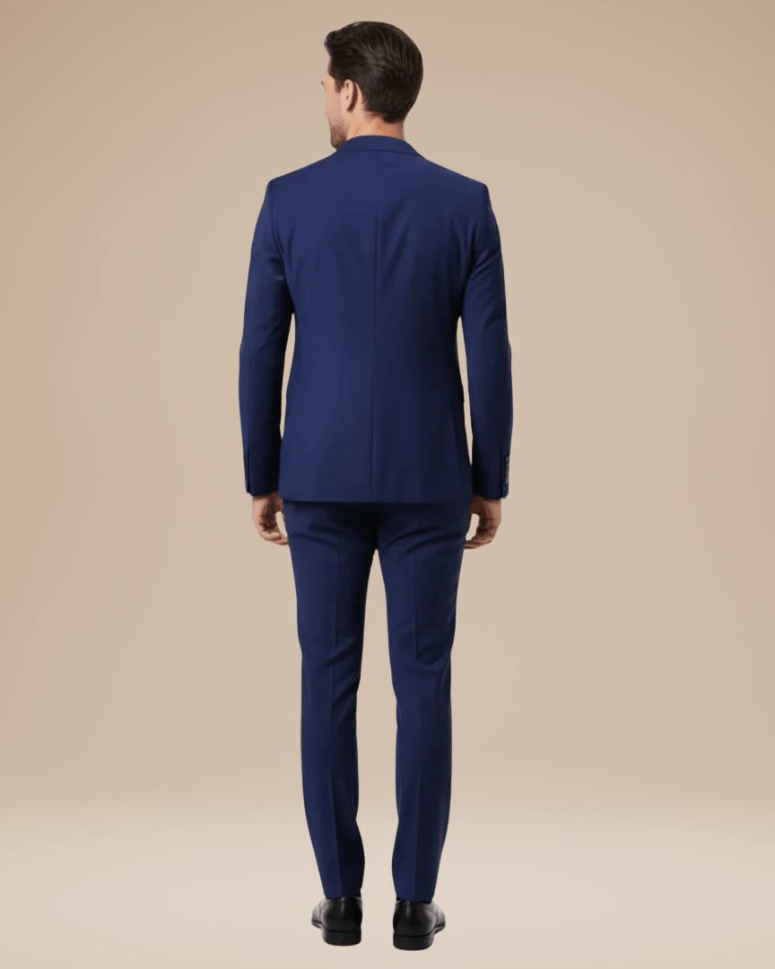 Costume Homme Deux Pièces Coupe Ajustée Tissu Stretch