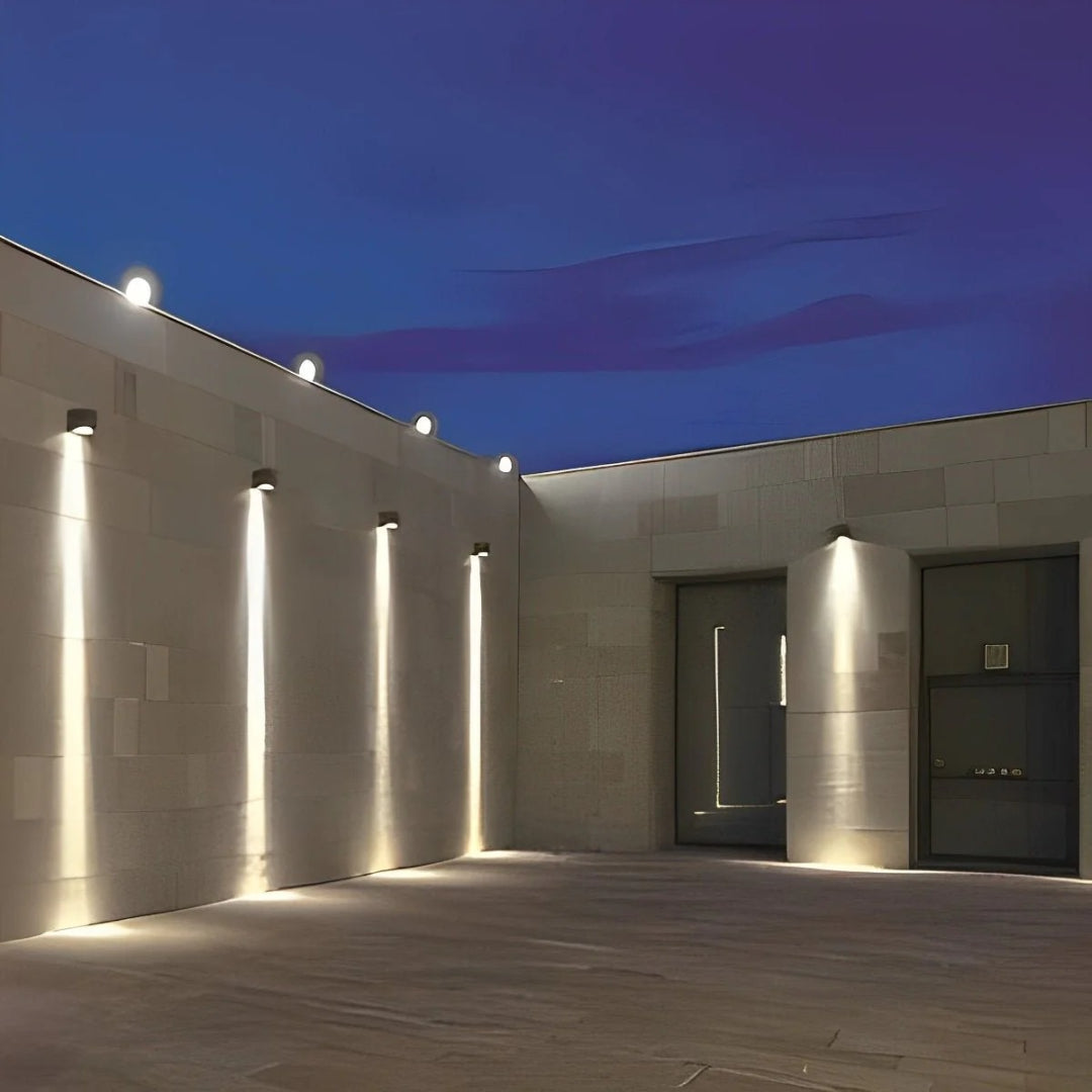 Applique Murale Extérieure LED Architecturale en Aluminium