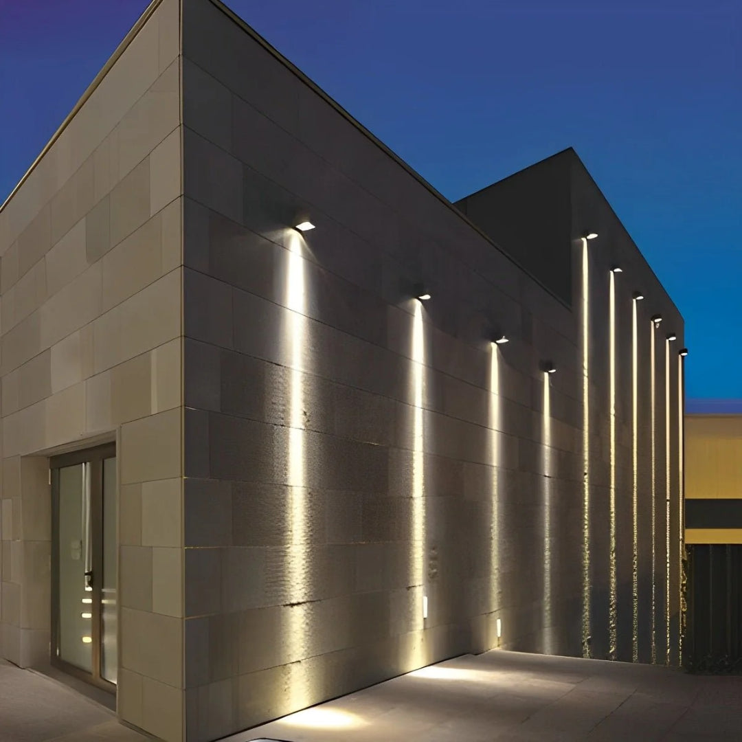 Applique Murale Extérieure LED Architecturale en Aluminium