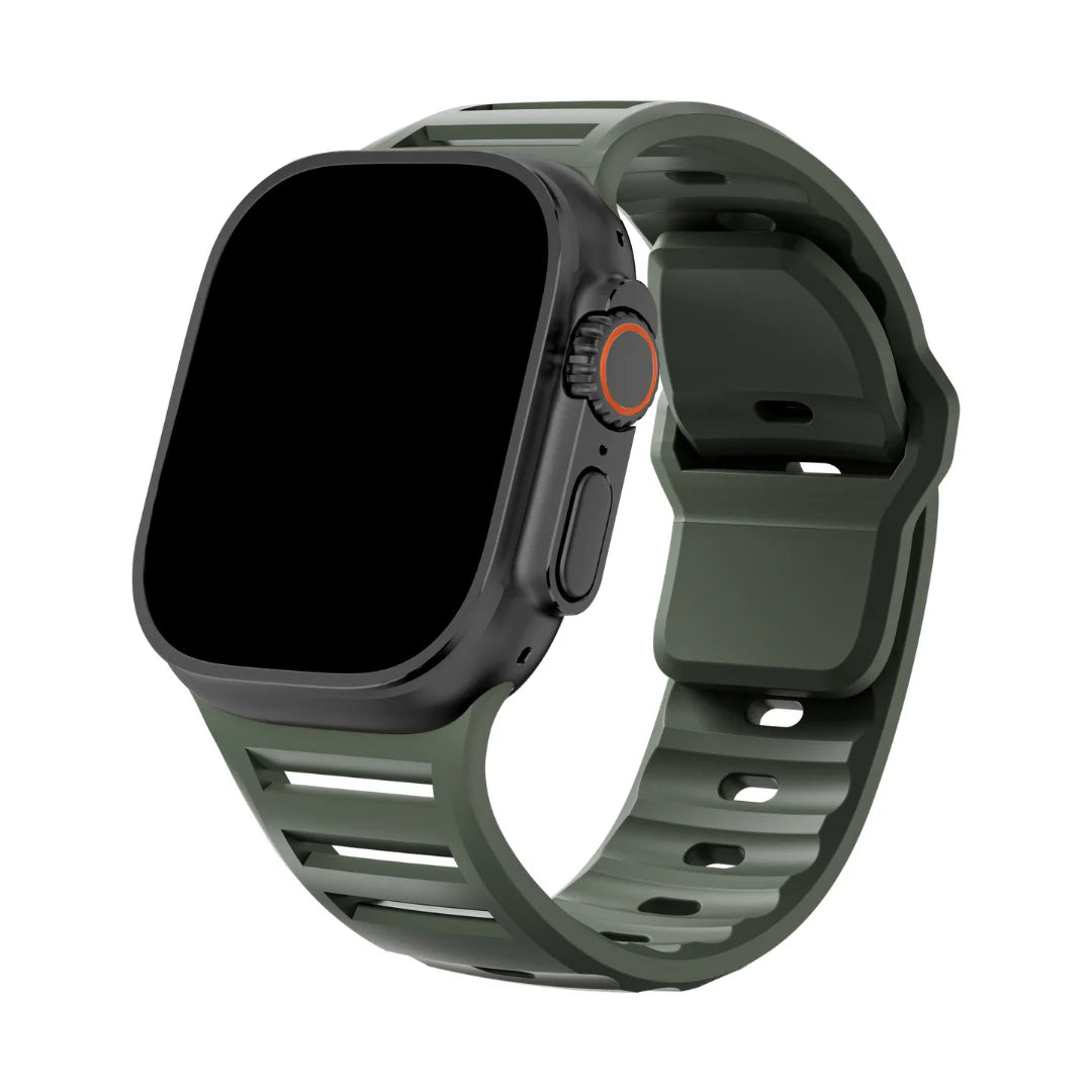 Bracelet Sport en Silicone pour Apple Watch - Toutes Tailles 44/45/46/49mm