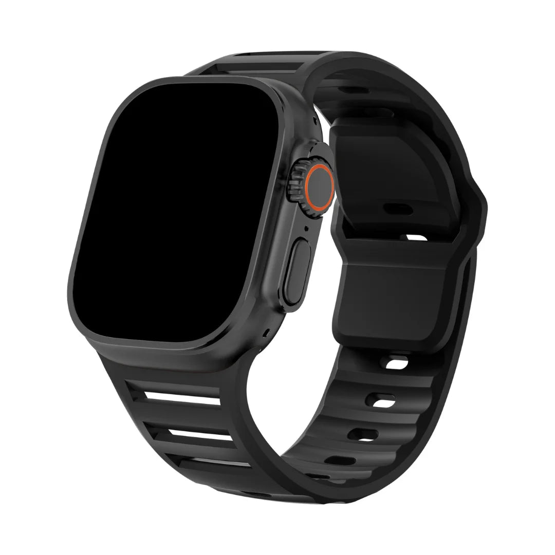 Bracelet Sport en Silicone pour Apple Watch - Toutes Tailles 44/45/46/49mm