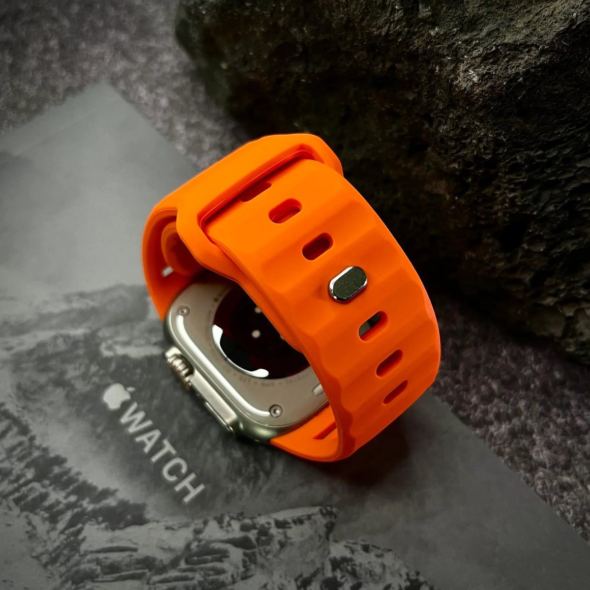 Bracelet Sport en Silicone pour Apple Watch - Toutes Tailles 44/45/46/49mm