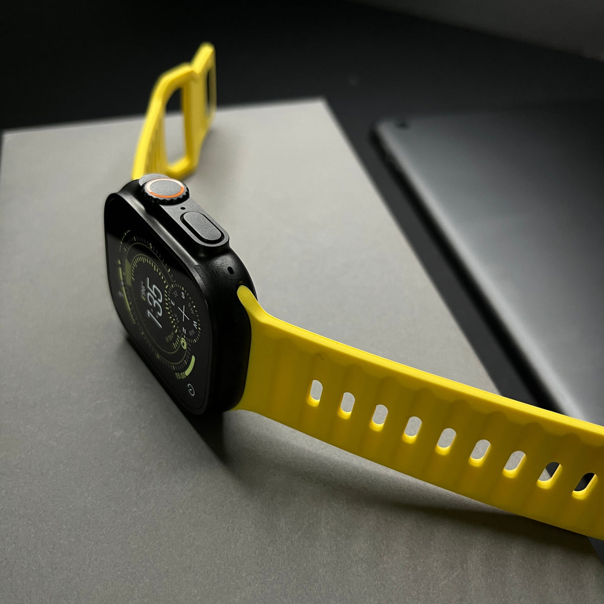 Bracelet en Silicone pour Apple Watch - Large et Respirant
