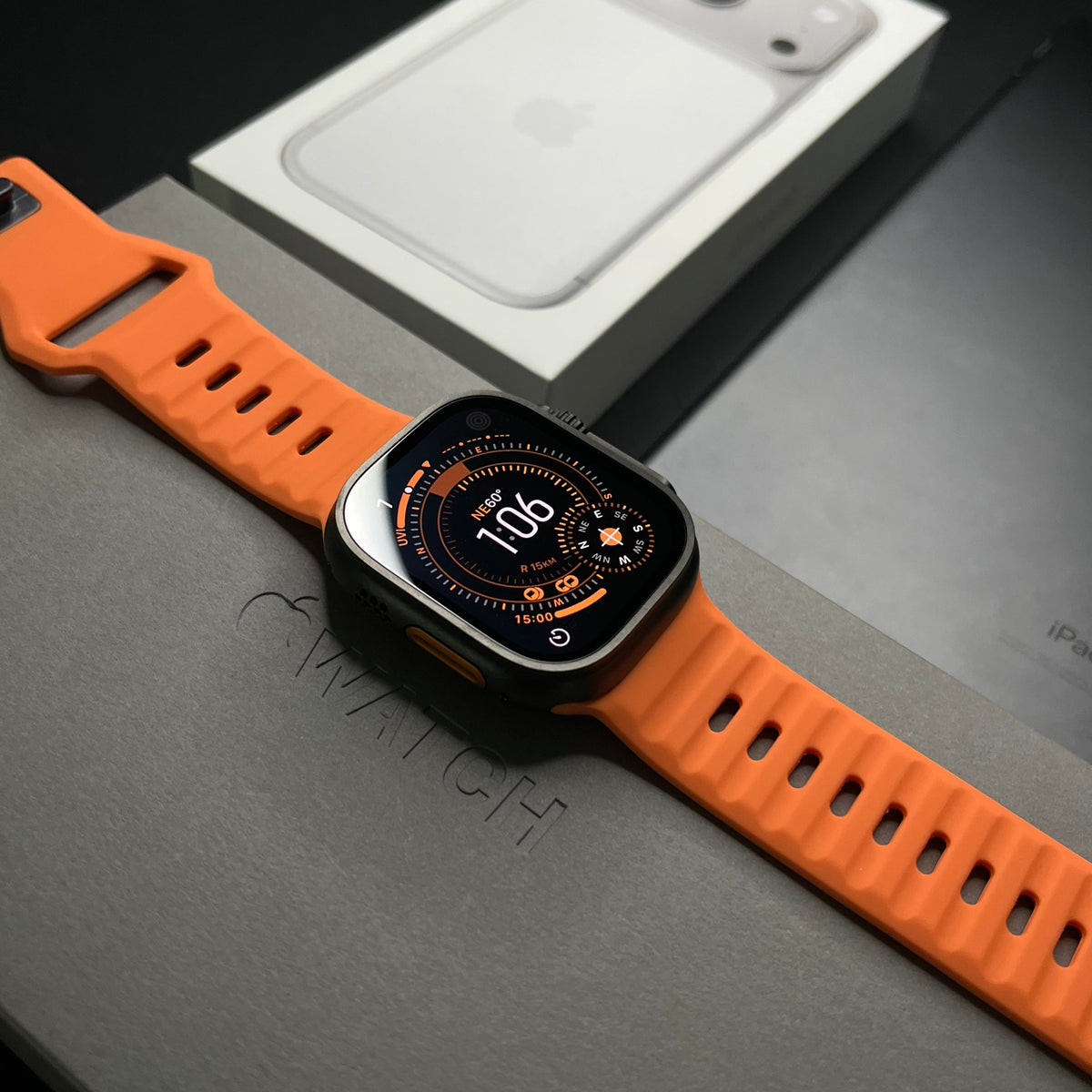 Bracelet en Silicone pour Apple Watch - Large et Respirant