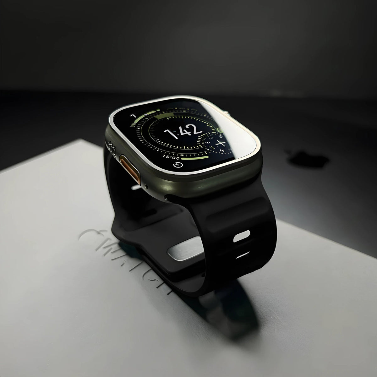 Bracelet en Silicone pour Apple Watch - Large et Respirant