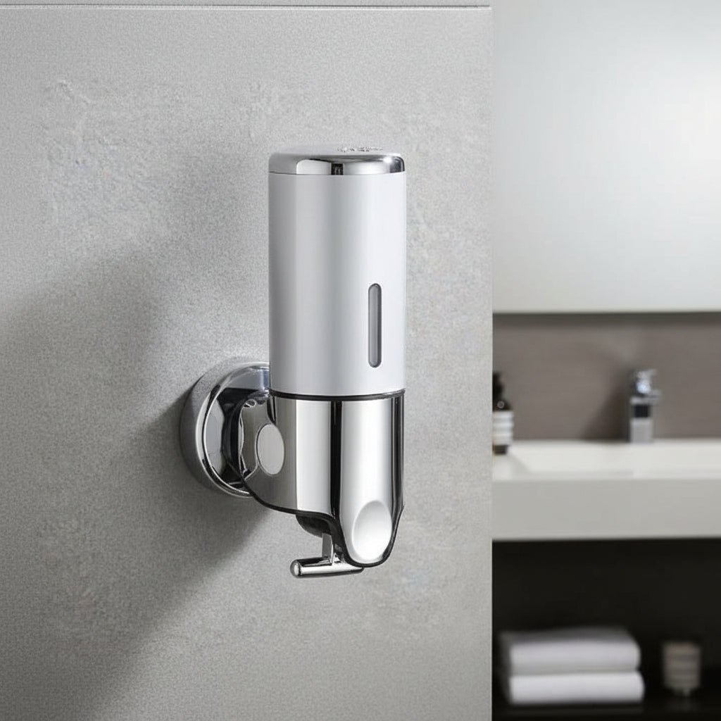 CLEANMOUNT – Hochwertiger, wandmontierter Seifenspender mit elegantem Edelstahl-Design 0