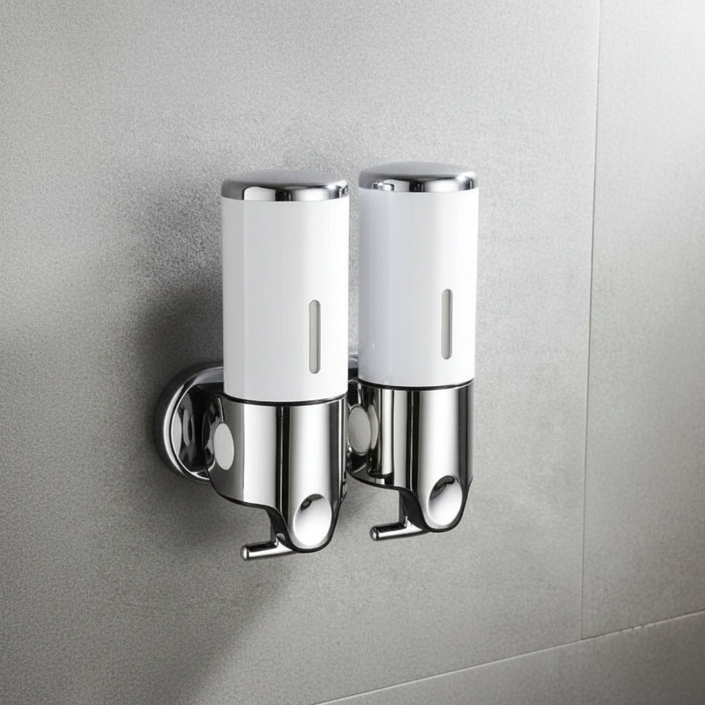 CLEANMOUNT – Hochwertiger, wandmontierter Seifenspender mit elegantem Edelstahl-Design 18