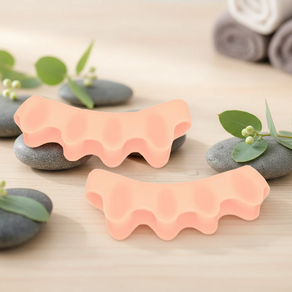 COMFORTFIT – Zehenspreizer aus Silikon zur Linderung von Ballenzehen und für die tägliche Fußpflege 3
